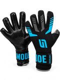 GRIPMODE Elite Match Goalie Gloves - Aqua Edition